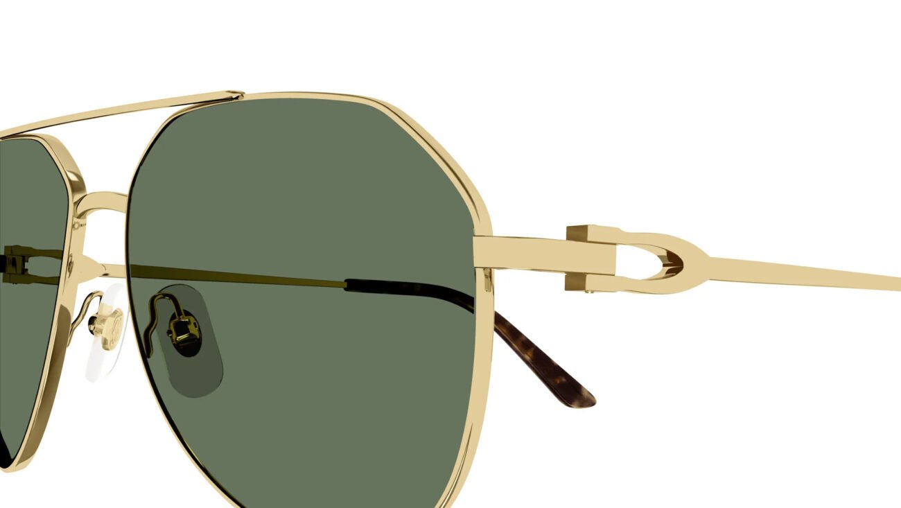 Cartier Sunglasses CT0364S 002 59-16 Gold